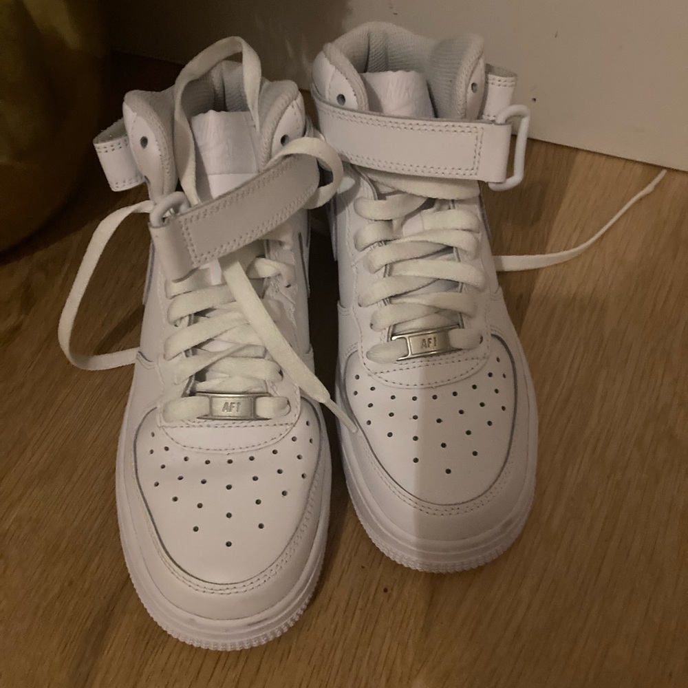 Nike Air Force 1 High Top Sneakers - White